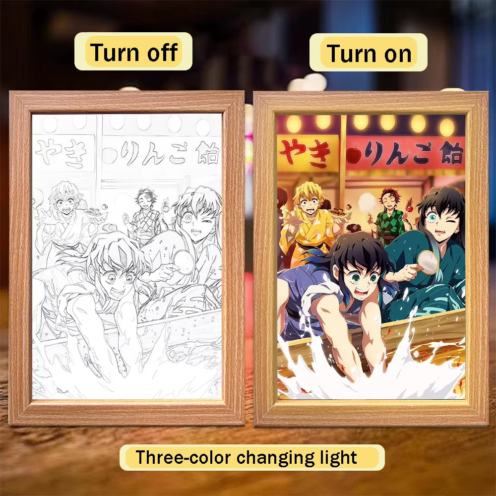 Demon Slayer Character Light Picture Frame Nezuko