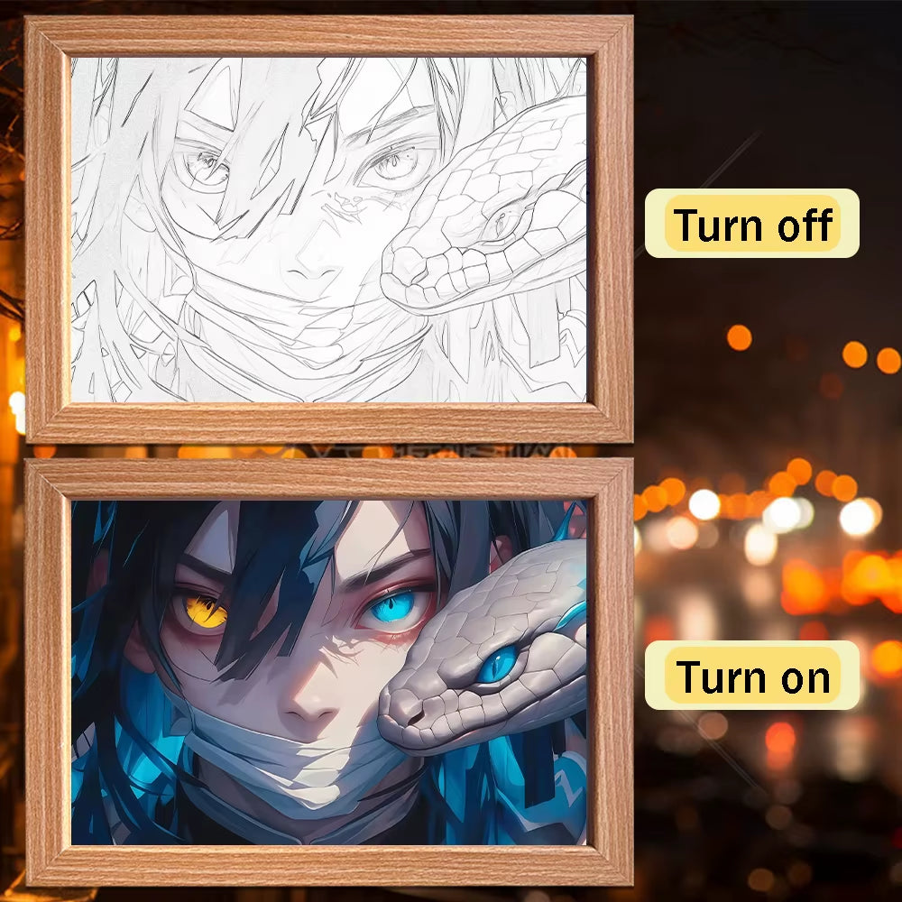 Demon Slayer Character Light Picture Frame Nezuko