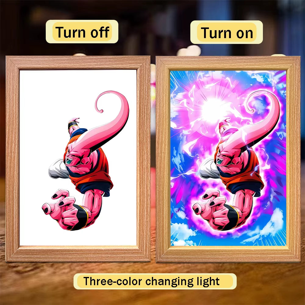 Dragon Ball Light Painting Photo Frame