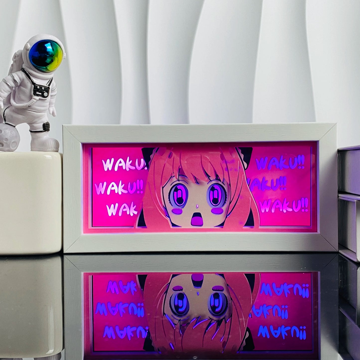 Anime Light Box Wood Photo Frame