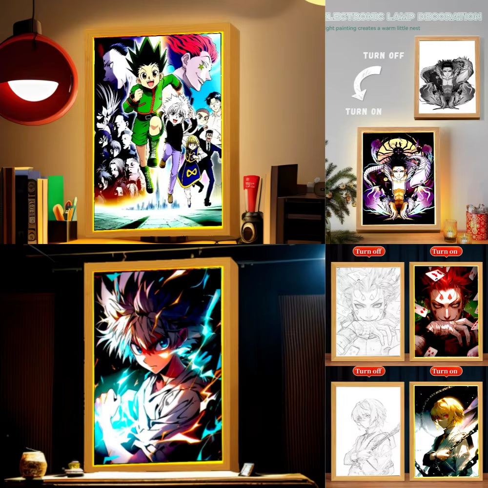 Hunter×Hunter Led Wood Photo Frame
