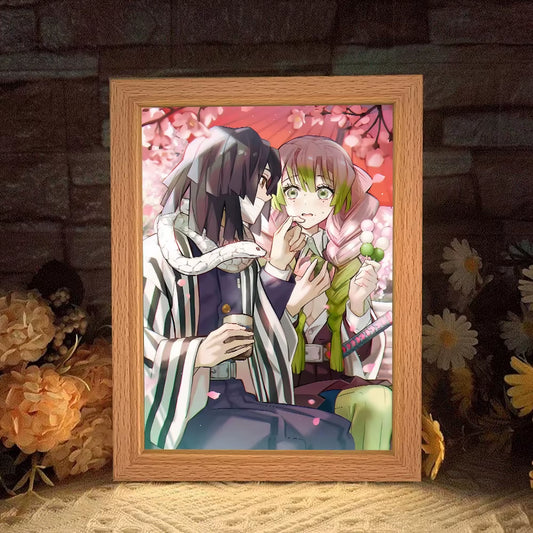 Demon Slayer Character Light Picture Frame Nezuko