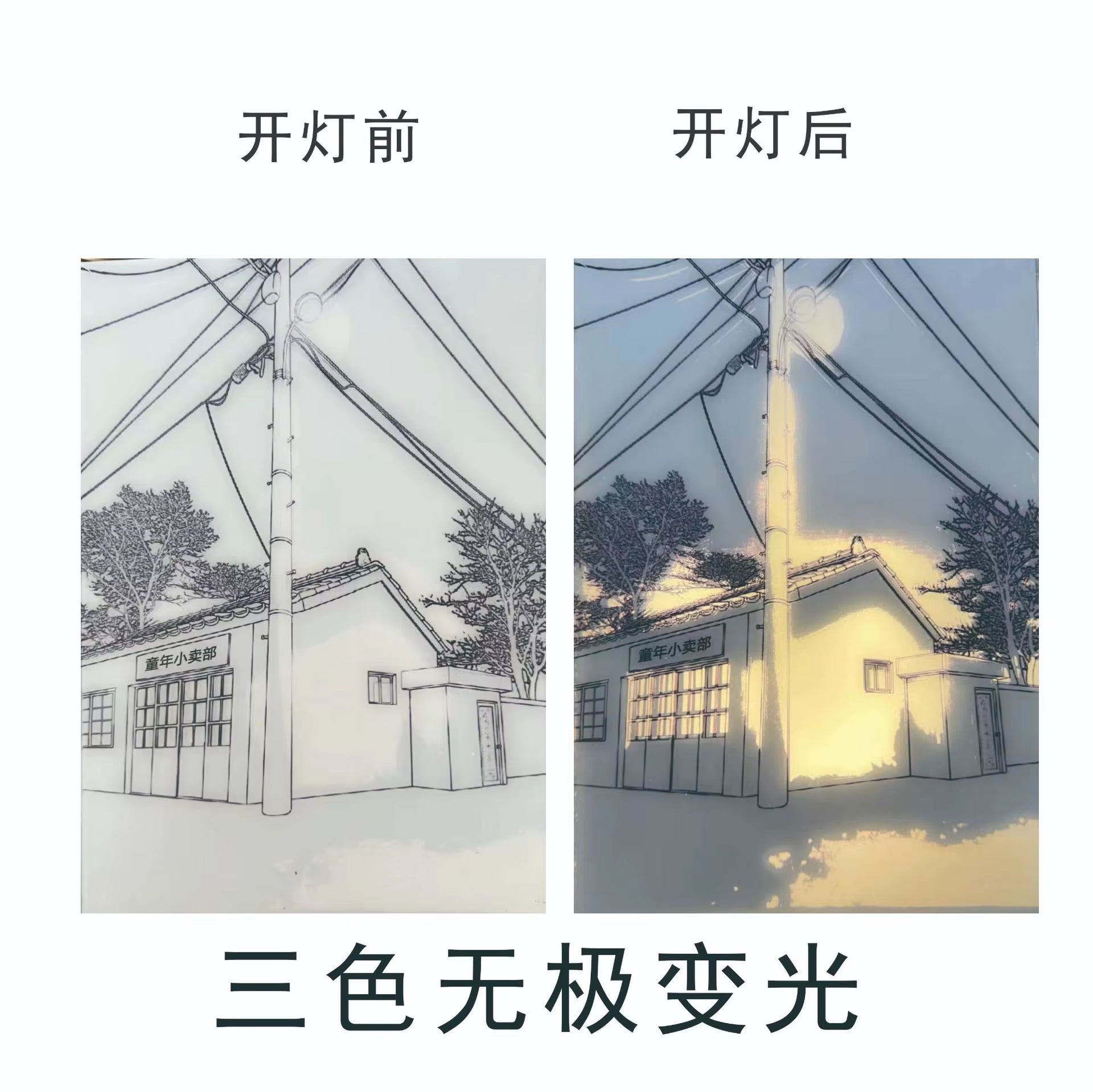 Wall Art LED Light Painting Picture Frame