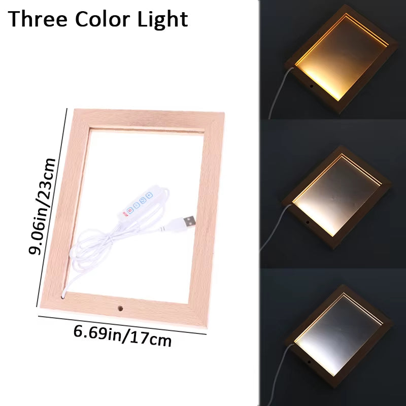 Luminous Photo Holder LED Picture Frame
