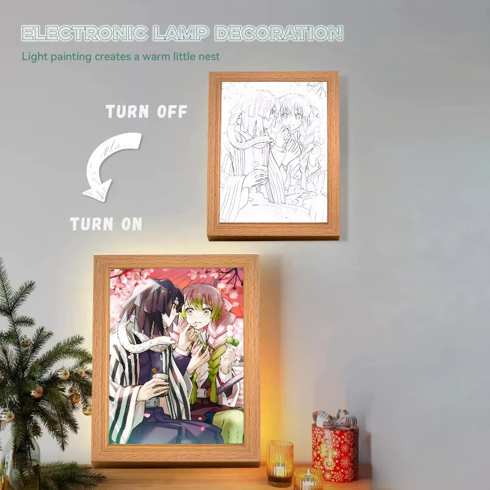 Demon Slayer Character Light Picture Frame Nezuko