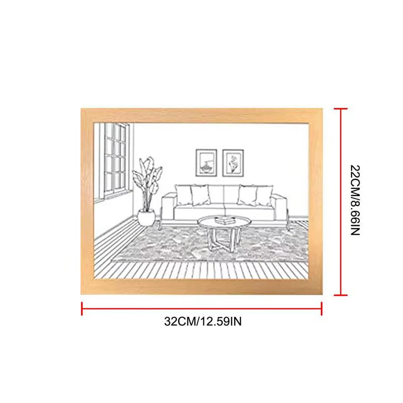 Home Setting Led Light Painting Photo Frame