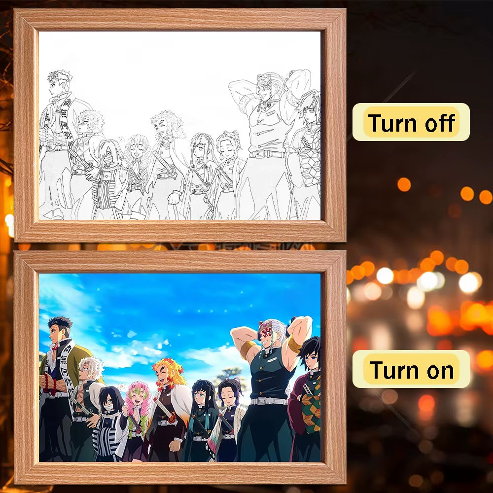 Demon Slayer Character Light Picture Frame Nezuko
