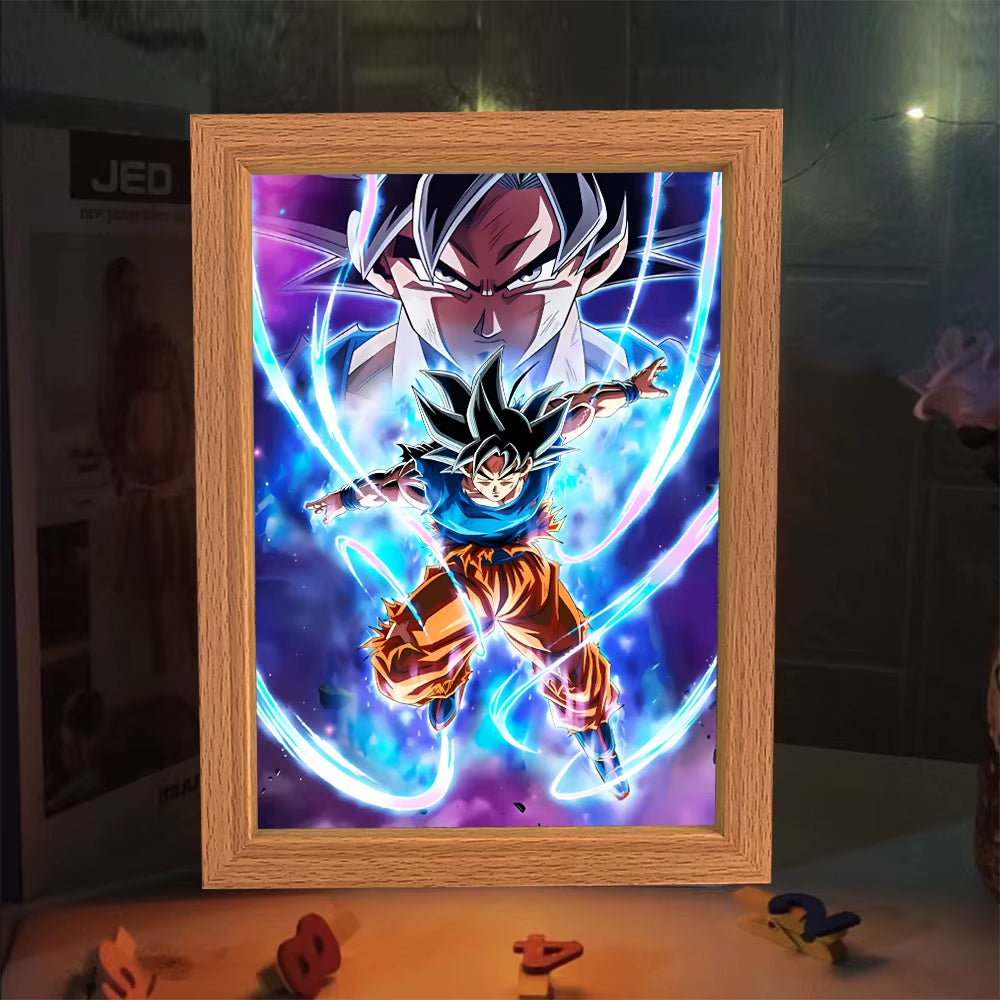 Dragon Ball Light Painting Photo Frame
