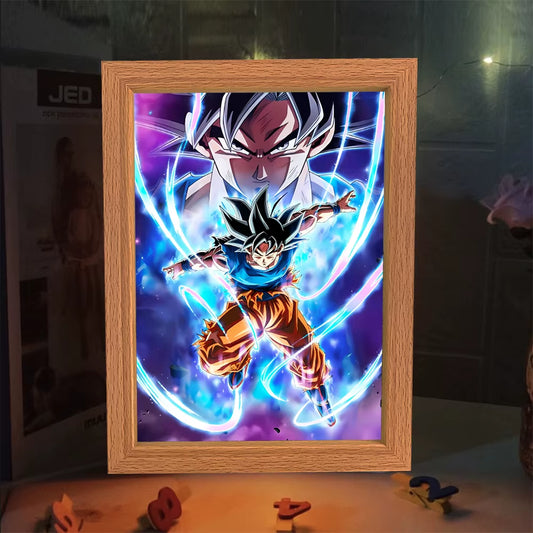 Dragon Ball Light Painting Photo Frame