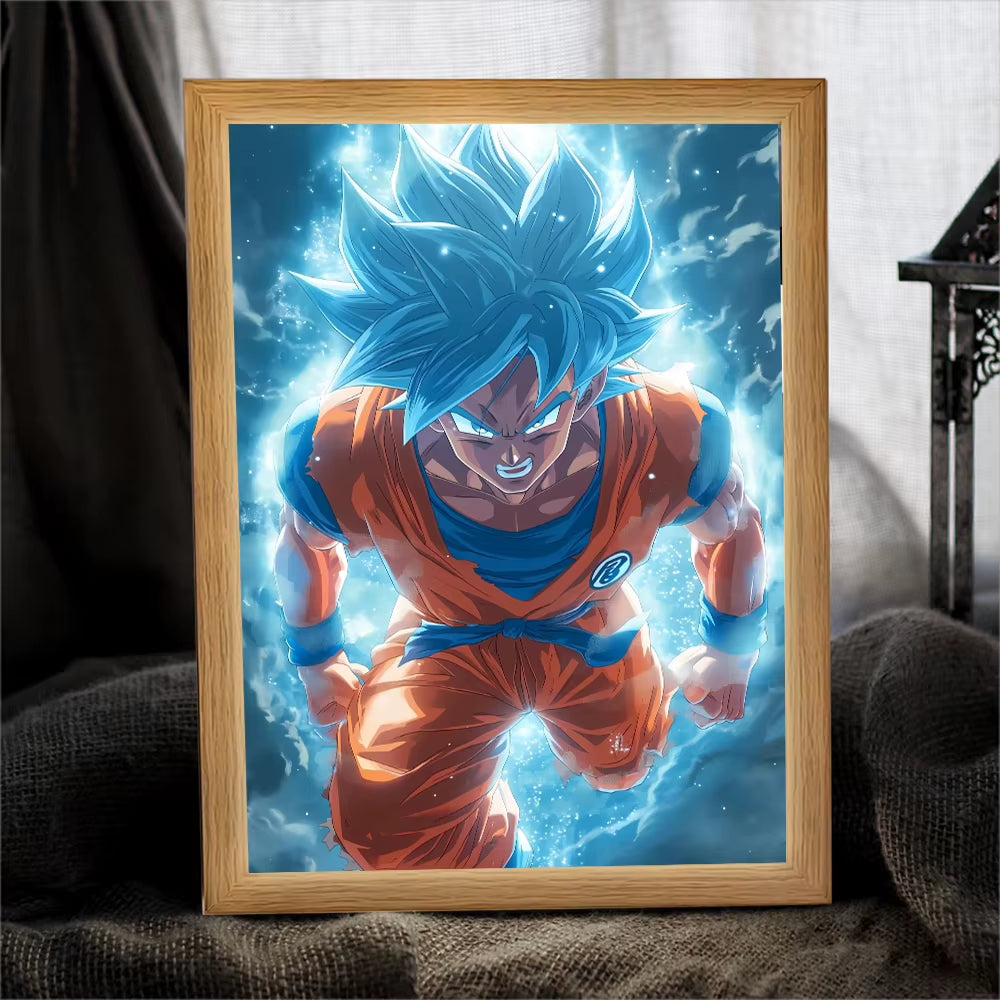 Goku & Vegeta LED Photo Frame
