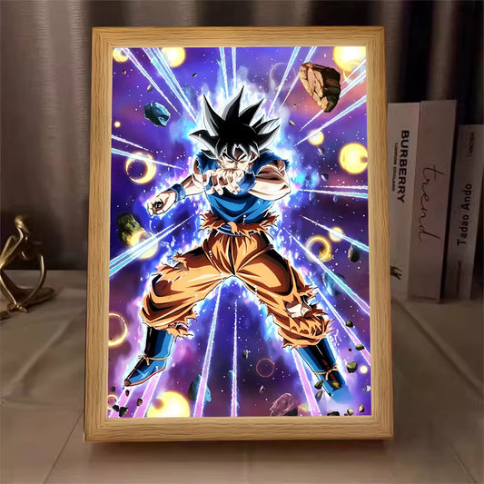 Goku & Vegeta LED Photo Frame