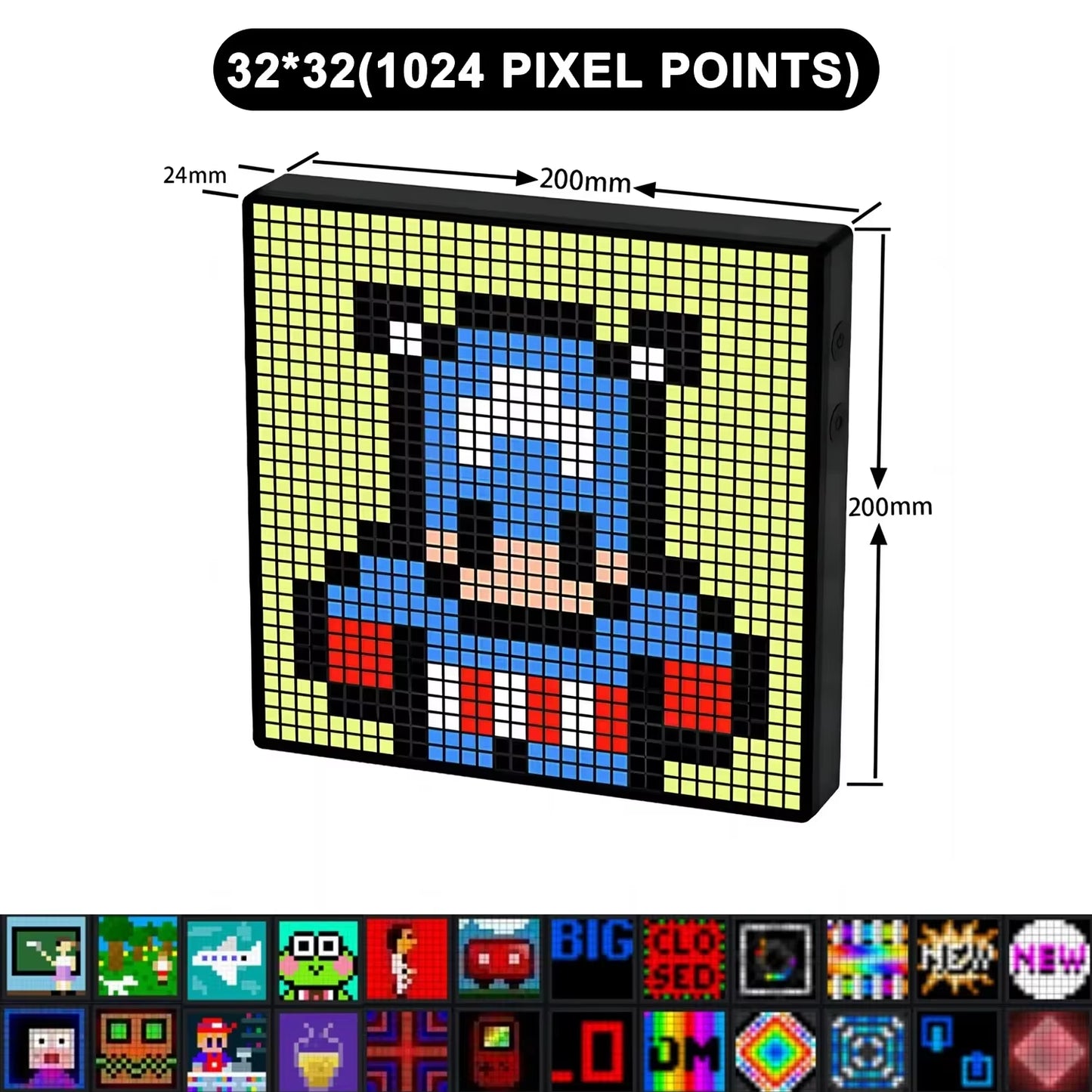 LED Programmable Pixel Display 