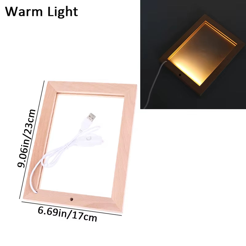 Luminous Photo Holder LED Picture Frame