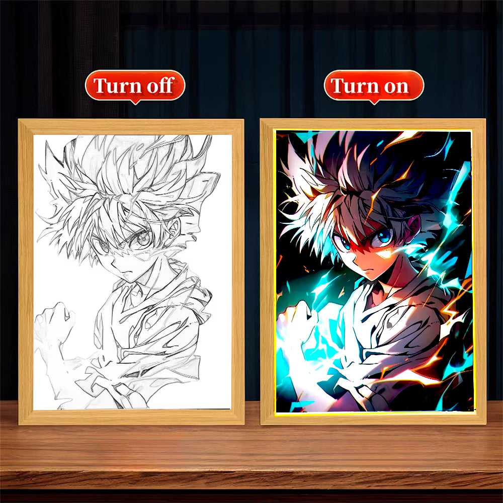 Hunter×Hunter Led Wood Photo Frame