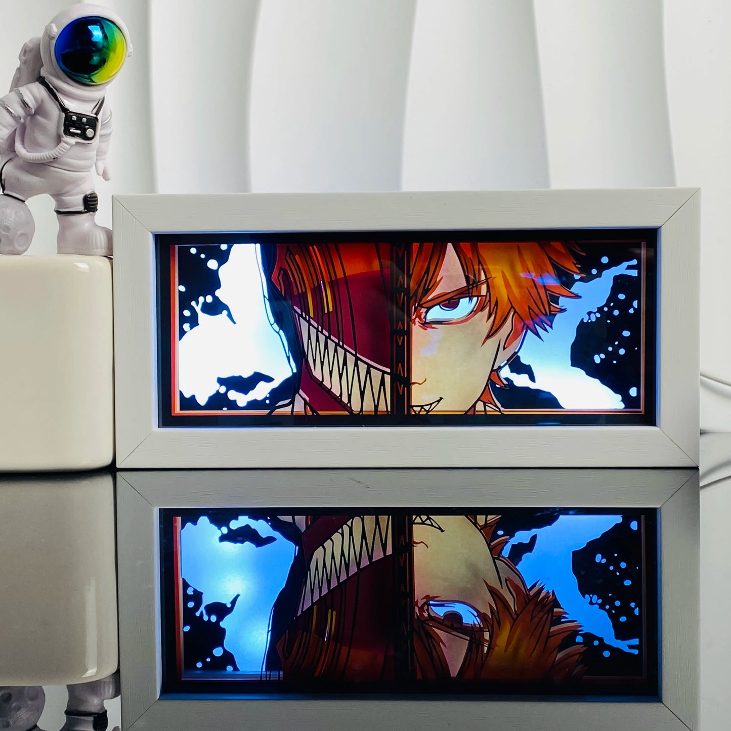Anime Light Box Wood Photo Frame