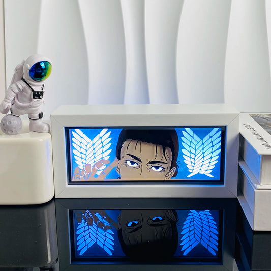 Anime Light Box Wood Photo Frame