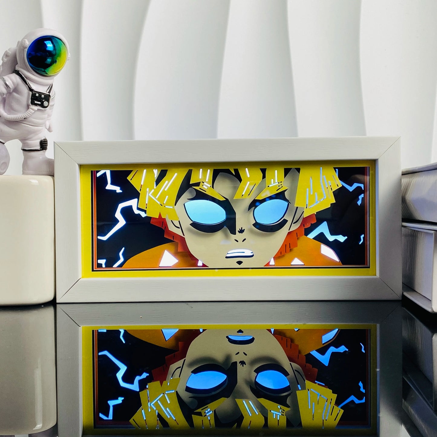 Anime Light Box Wood Photo Frame