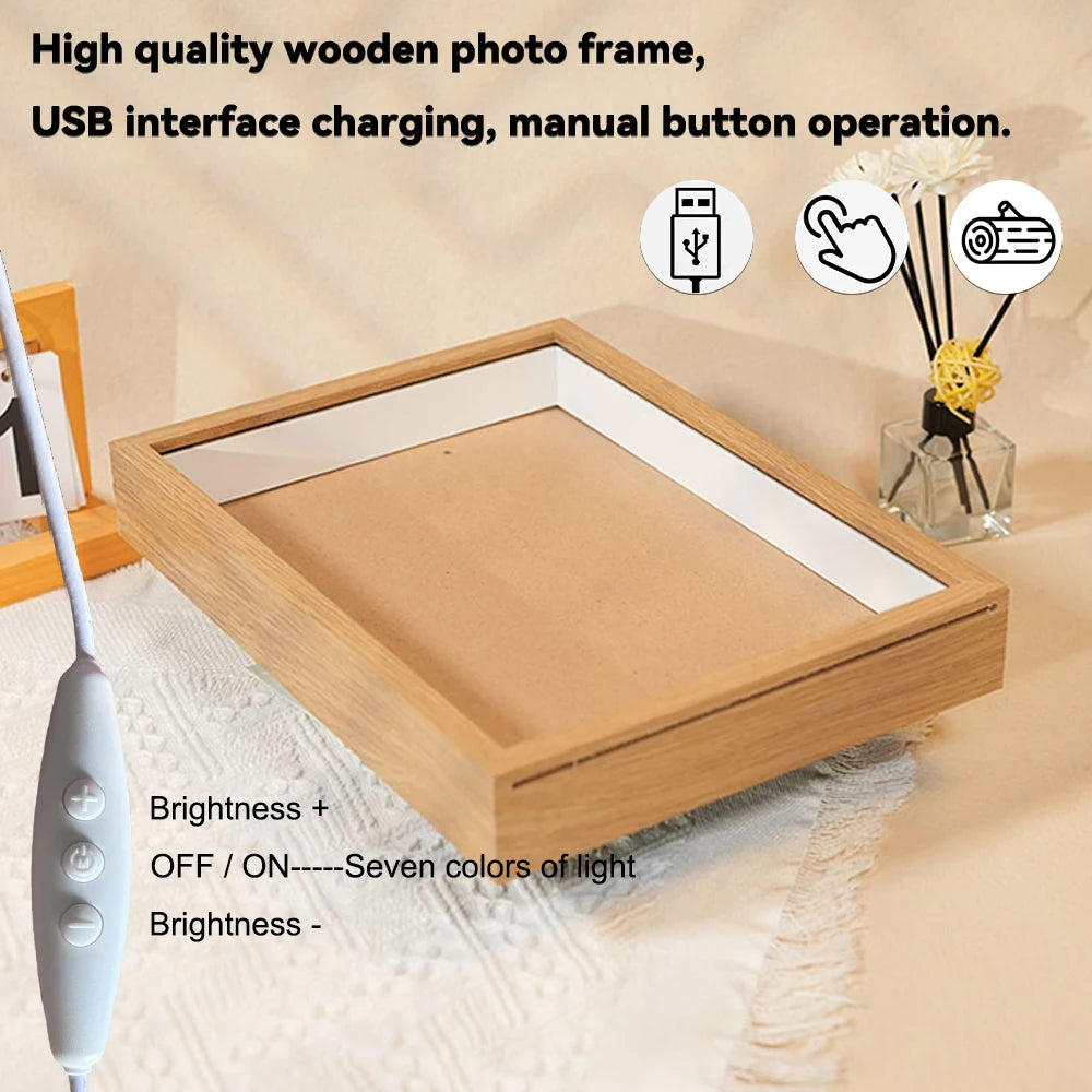 Van Gogh Starry LED Painting Picture Frame