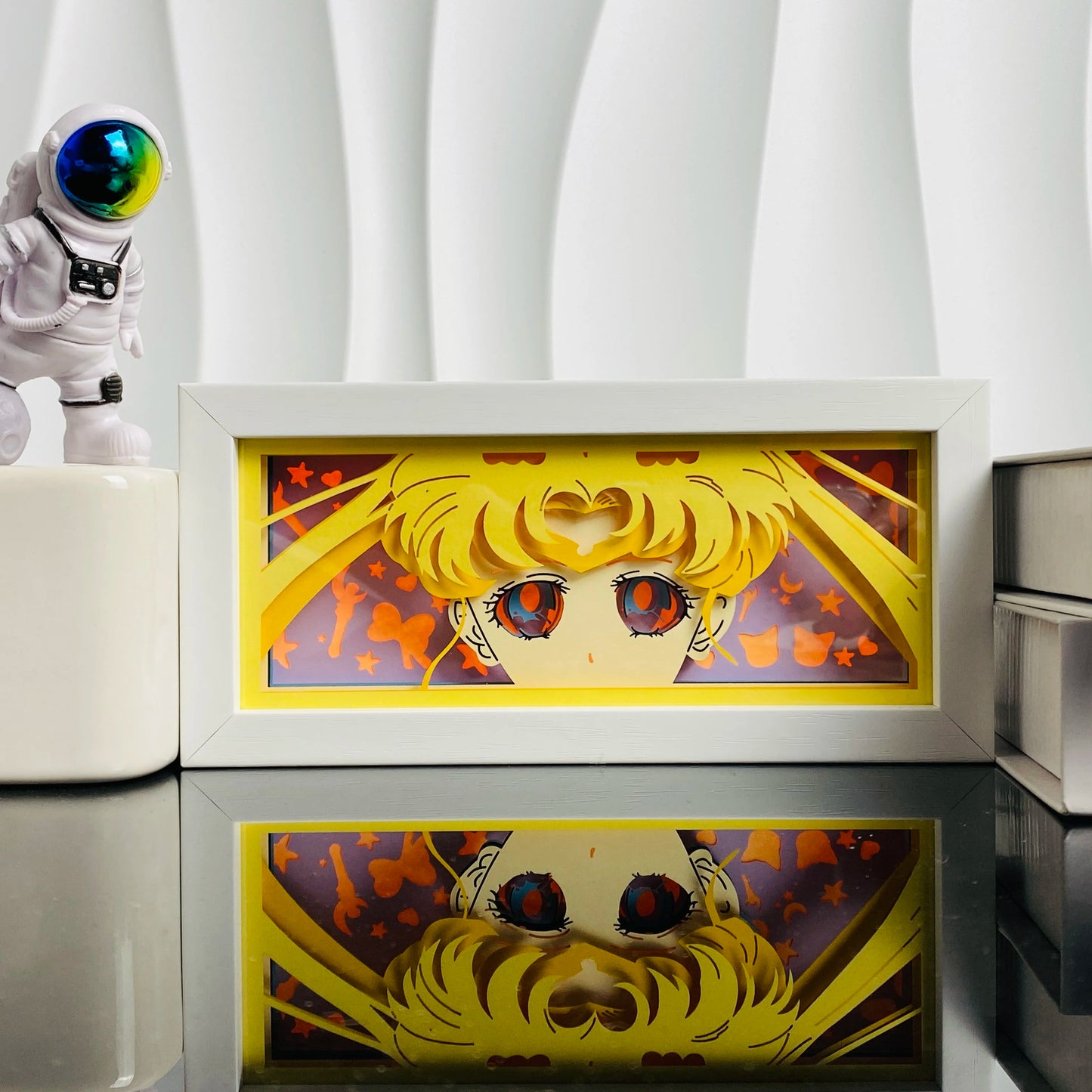 Anime Light Box Wood Photo Frame
