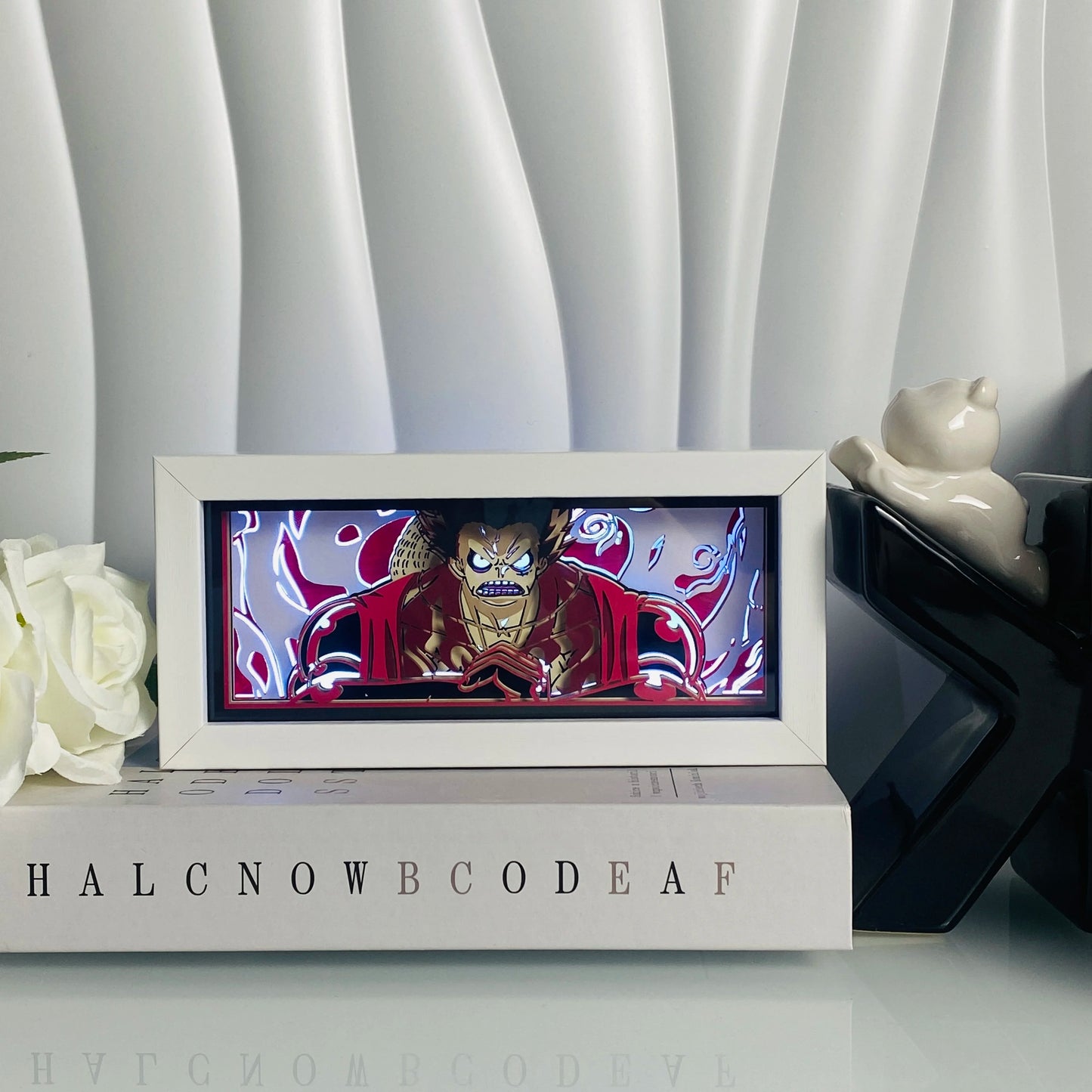Anime Light Box Wood Photo Frame