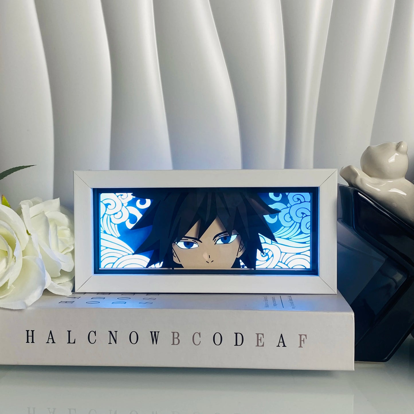 Anime Light Box Wood Photo Frame