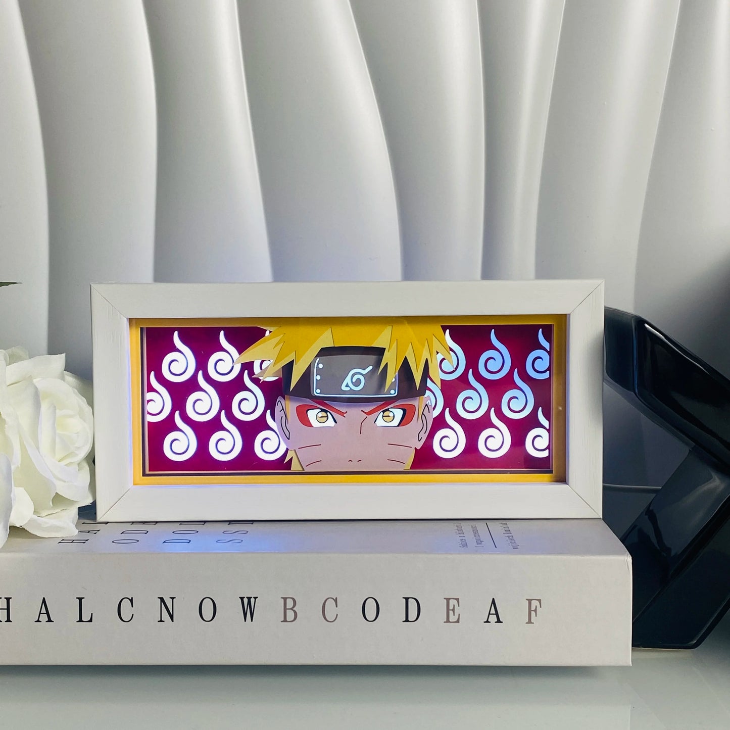Anime Light Box Wood Photo Frame