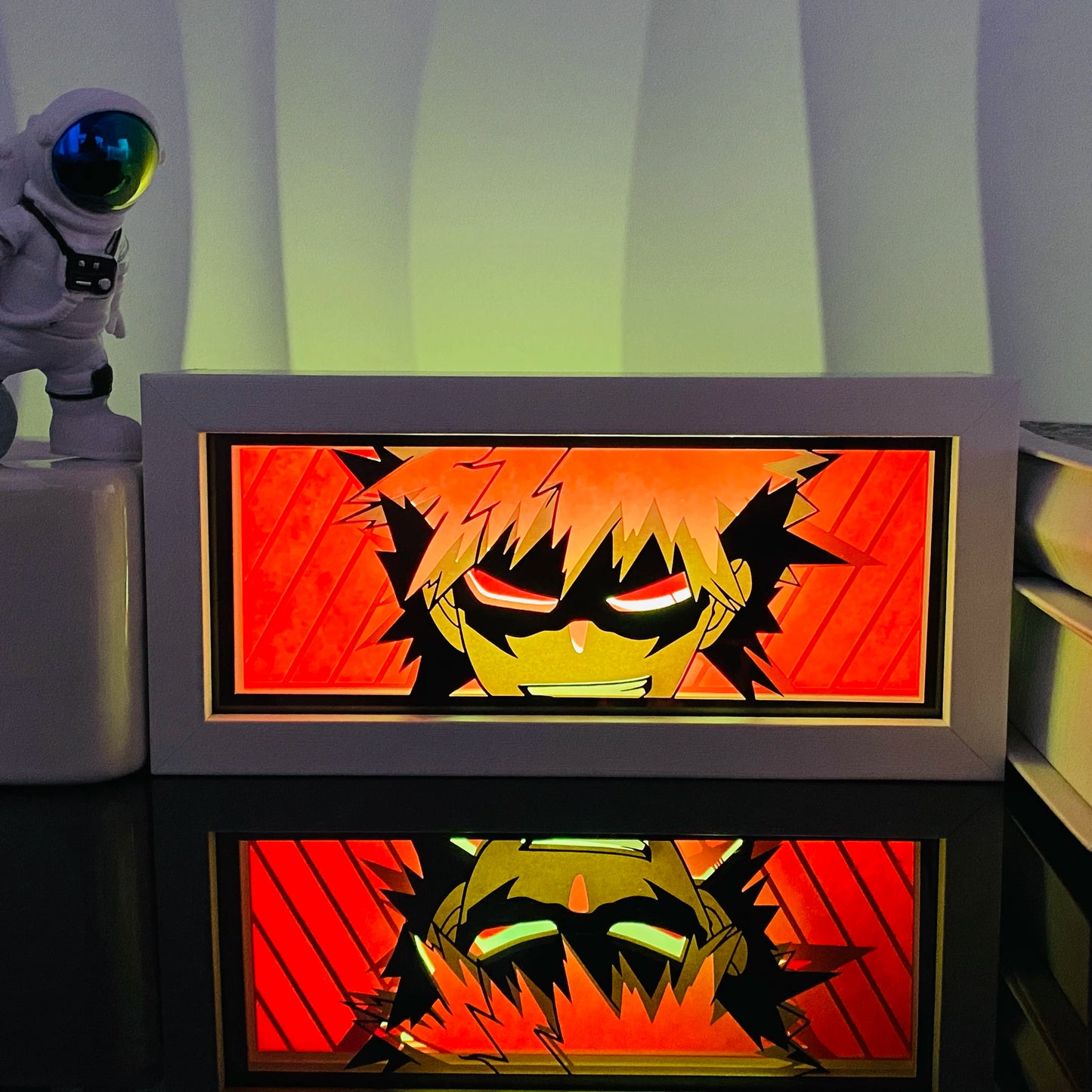 Anime Light Box Wood Photo Frame
