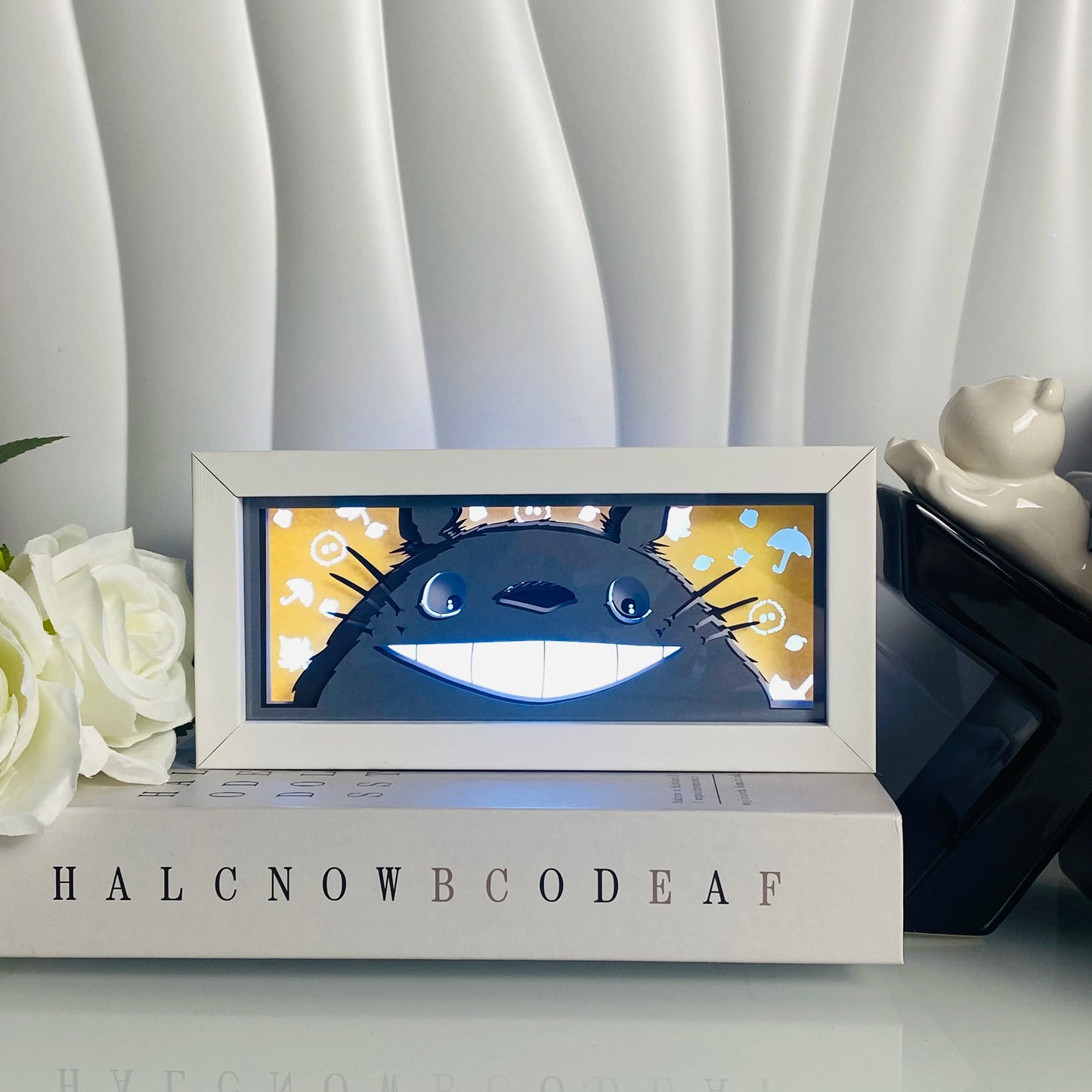 Anime Light Box Wood Photo Frame