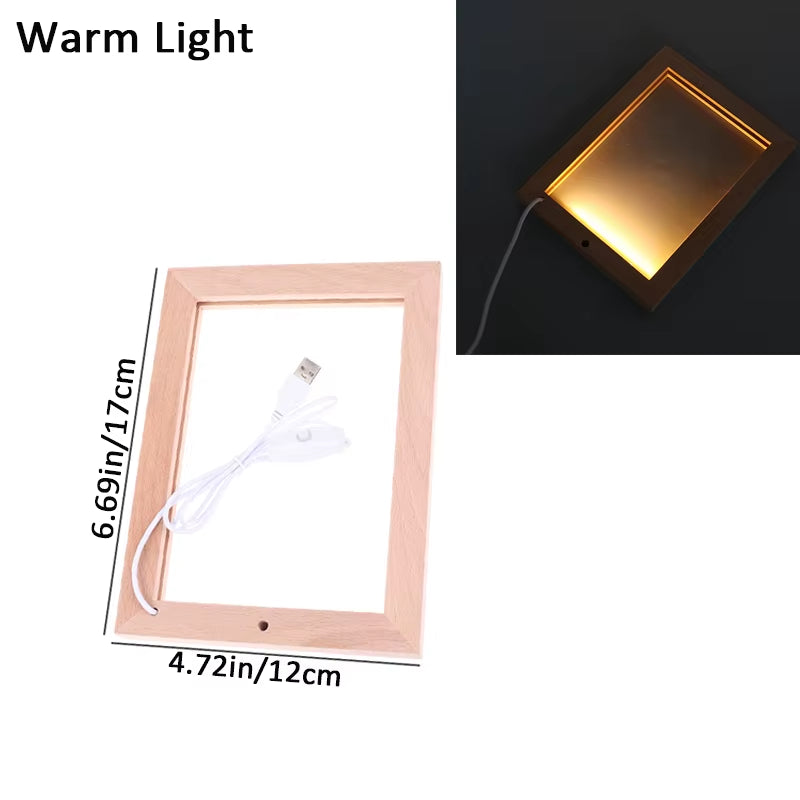 Luminous Photo Holder LED Picture Frame