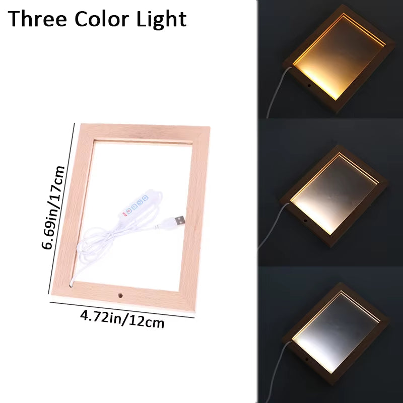 Luminous Photo Holder LED Picture Frame