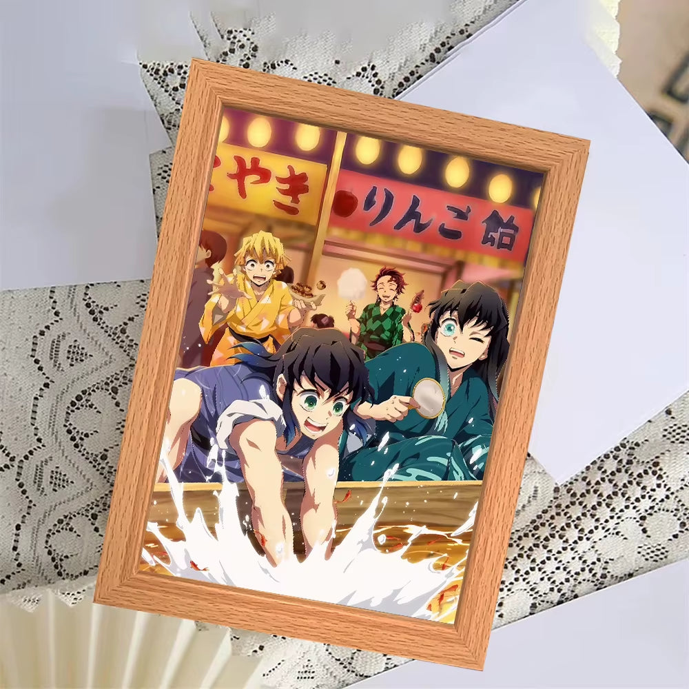 Demon Slayer Character Light Picture Frame Nezuko