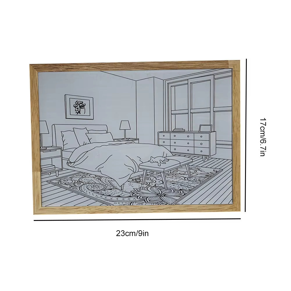 Wall Art LED Light Painting Picture Frame