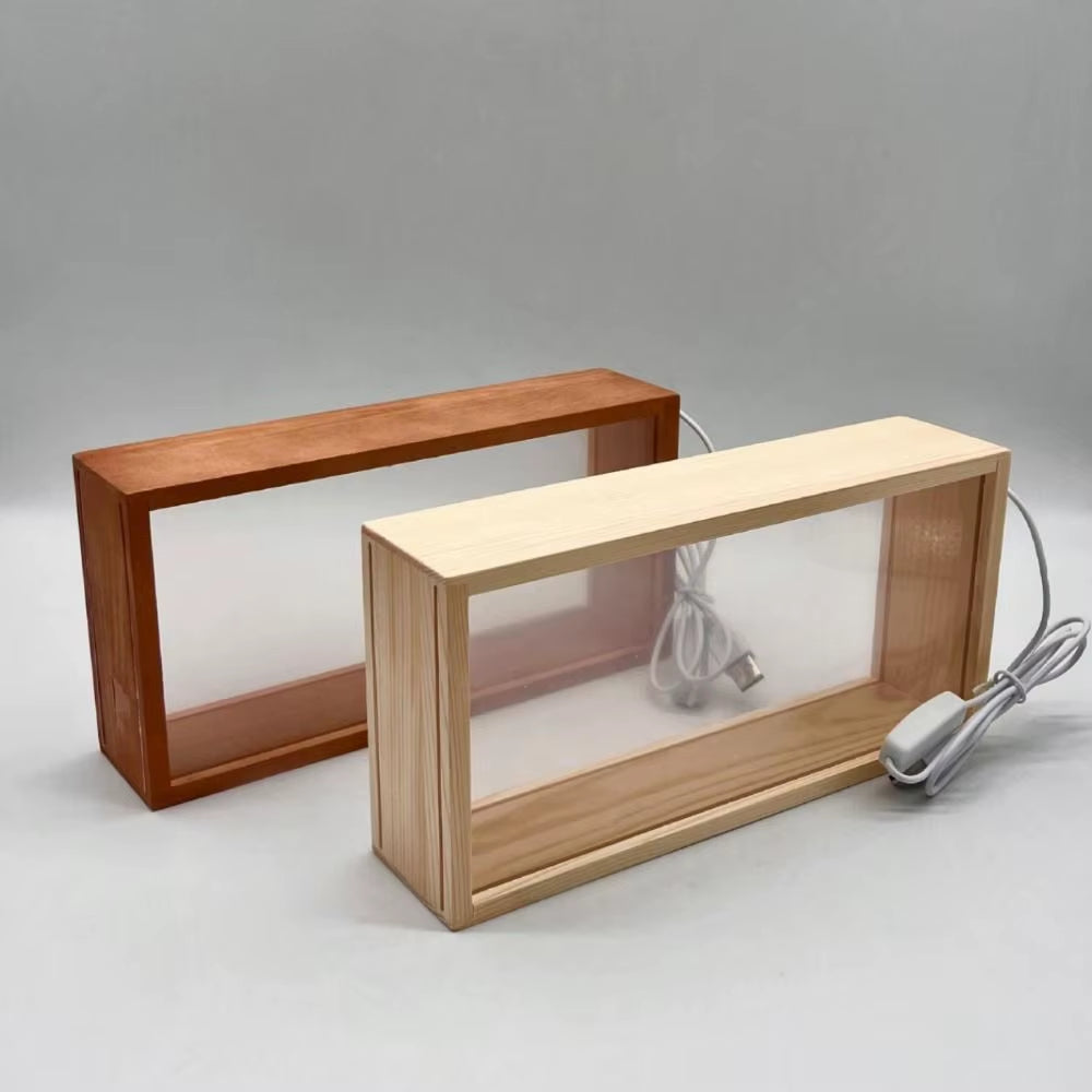 Decorative Creative Shadow Box LED Picture Frame