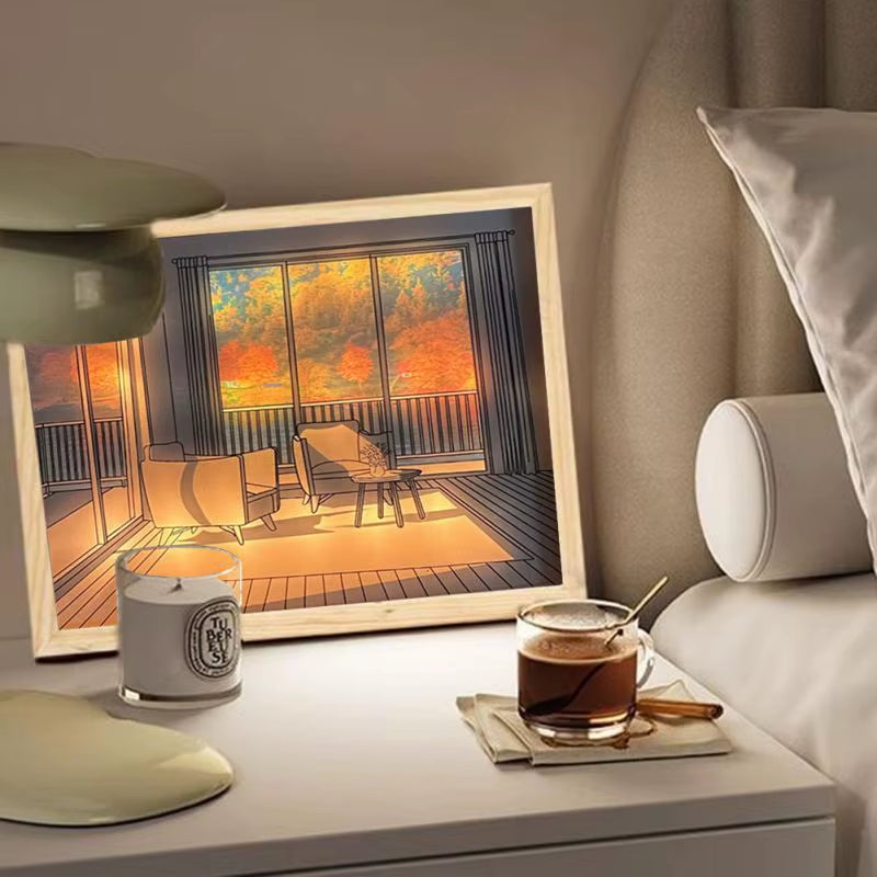 Wall Art LED Light Painting Picture Frame
